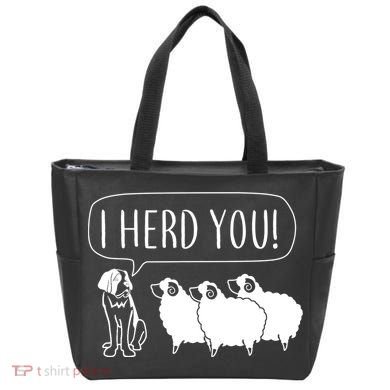 I Herd You Tote Bag