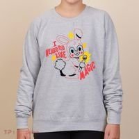 I Heard You Like Magic Pink Rabbit Women's Sweatshirt thumb 0
