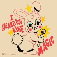 I Heard You Like Magic Pink Rabbit Tote Bag thumb 4