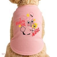 I Heard You Like Magic Pink Rabbit Doggie Tank thumb 0