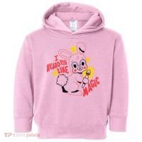 I Heard You Like Magic Pink Rabbit Toddler Hoodie thumb 0