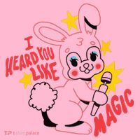 I Heard You Like Magic Pink Rabbit Toddler Hoodie thumb 2
