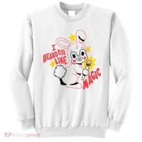 I Heard You Like Magic Pink Rabbit Sweatshirt thumb 0