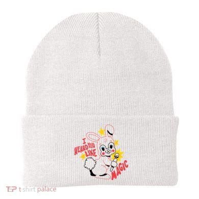 I Heard You Like Magic Pink Rabbit Beanie