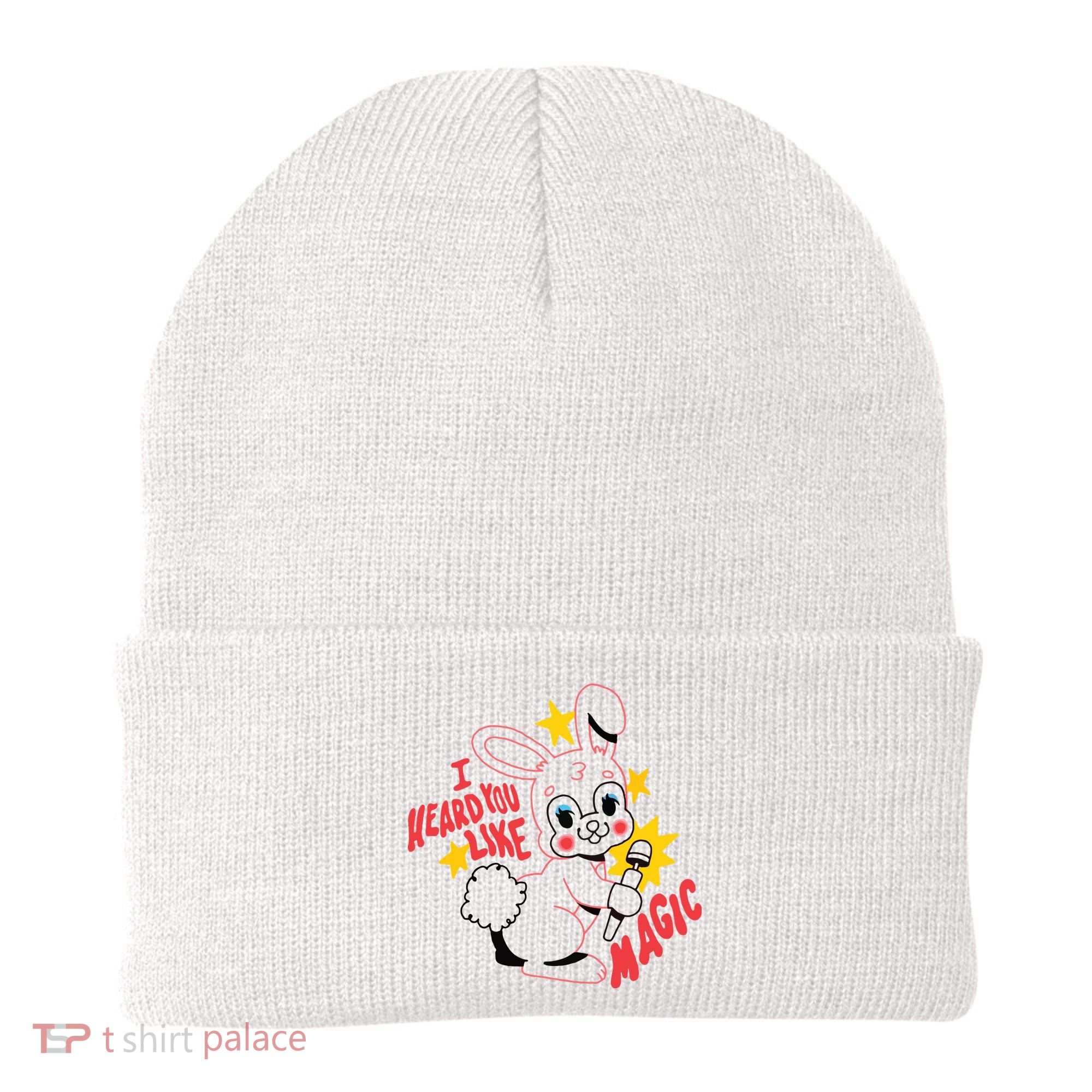 I Heard You Like Magic Pink Rabbit Beanie