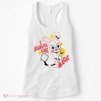I Heard You Like Magic Pink Rabbit Women's Tank Top thumb 0