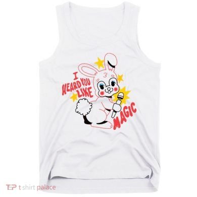 I Heard You Like Magic Pink Rabbit Tank Top