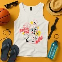 I Heard You Like Magic Pink Rabbit Tank Top thumb 4