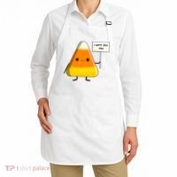 I Hate You Too Funny Halloween Candy Corn Apron thumb 2