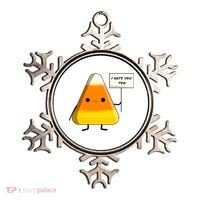 I Hate You Too Funny Halloween Candy Corn Ornament thumb 0