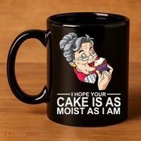 I Hope Your Cake Is As Moist As I Am Funny 11oz C Handle Ceramic Mug thumb 4