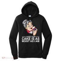 I Hope Your Cake Is As Moist As I Am Funny Women's Hoodie thumb 0