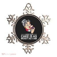 I Hope Your Cake Is As Moist As I Am Funny Ornament thumb 0