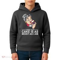 I Hope Your Cake Is As Moist As I Am Funny Kids Hoodie thumb 4