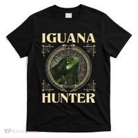 Iguana Hunter Zookeeper Reptile Animal Lover Herpetology T-Shirt thumb 0