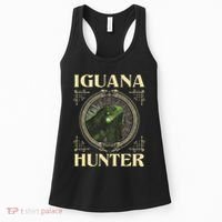 Iguana Hunter Zookeeper Reptile Animal Lover Herpetology Women's Tank Top thumb 0