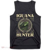 Iguana Hunter Zookeeper Reptile Animal Lover Herpetology Tank Top thumb 0