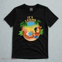 It Is 5 Oclock Somewhere Parrot Drinking Summer Vacation T-Shirt thumb 5