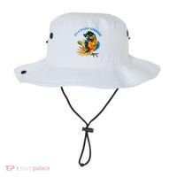 It Is 5 Oclock Somewhere Parrot Drinking Summer Vacation Bucket Hat thumb 0