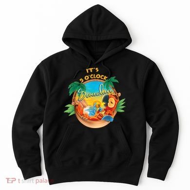 It Is 5 Oclock Somewhere Drinking Parrot Hoodie