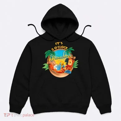 It Is 5 Oclock Somewhere Drinking Parrot Hoodie