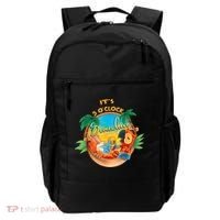 It Is 5 Oclock Somewhere Drinking Parrot Backpack thumb 0