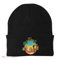 It Is 5 Oclock Somewhere Drinking Parrot Beanie thumb 0