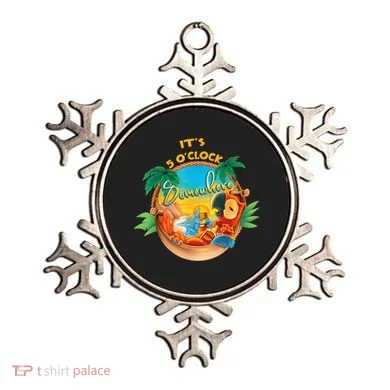 It Is 5 Oclock Somewhere Drinking Parrot Ornament