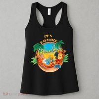 It Is 5 Oclock Somewhere Drinking Parrot Women's Tank Top thumb 3