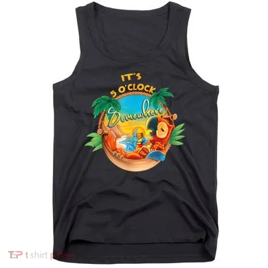 It Is 5 Oclock Somewhere Drinking Parrot Tank Top