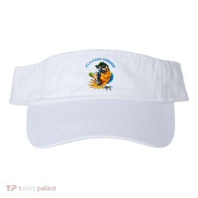 It Is 5 Oclock Somewhere Drinking Parrot Visor