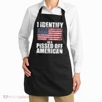 I Identify As A Pissed Off American We The People Democracy Apron thumb 2