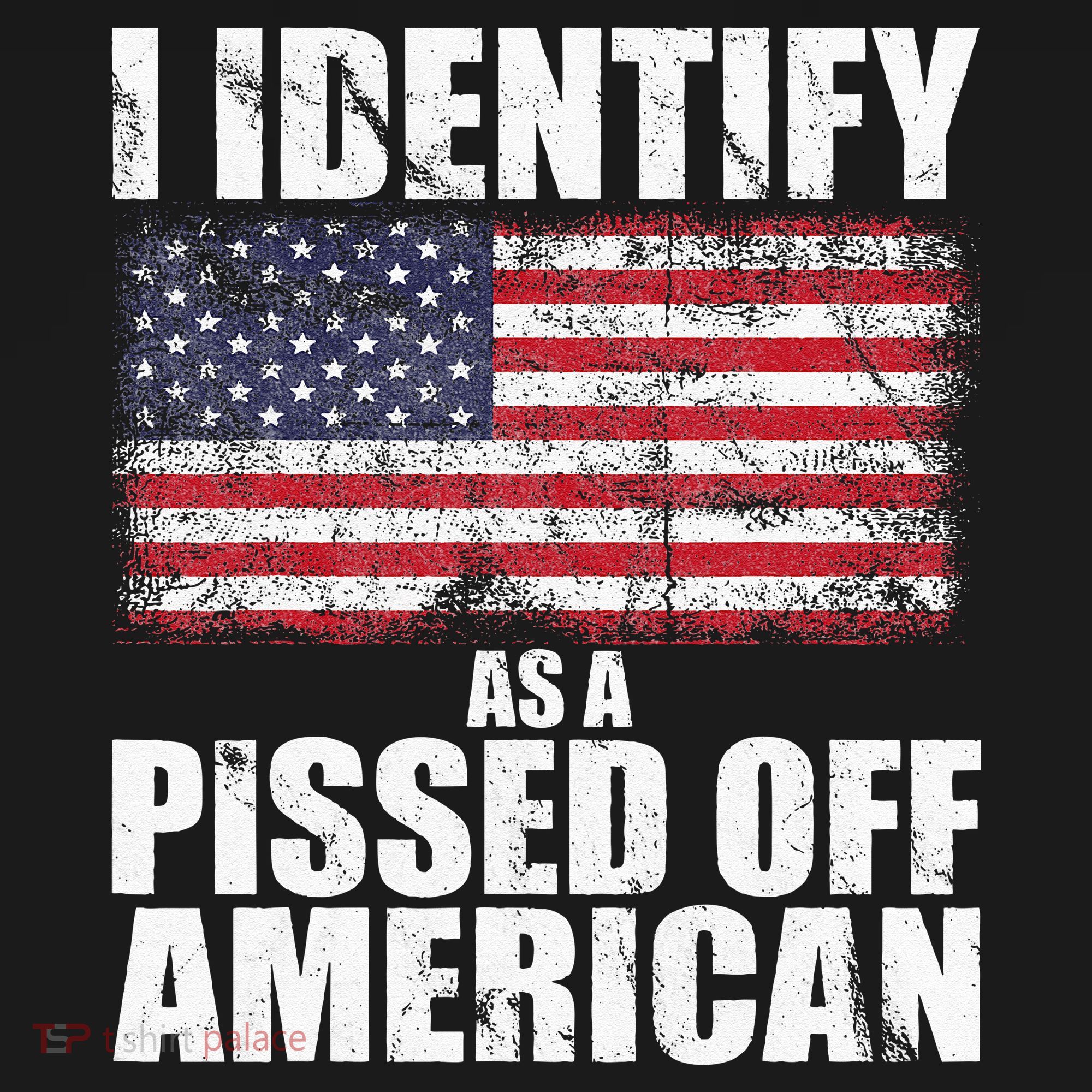 I Identify As A Pissed Off American We The People Democracy Women's Hoodie