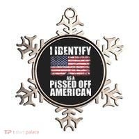 I Identify As A Pissed Off American We The People Democracy Ornament thumb 0