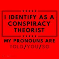 I Identify As A Conspiracy Theorist My Pronouns Are Told Santa Hat thumb 1