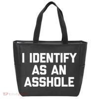 I Identify As An Asshole Tote Bag thumb 0