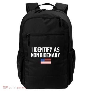 I Identify As Non Bidenary Backpack