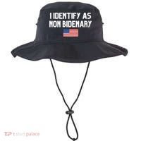 I Identify As Non Bidenary Bucket Hat thumb 0