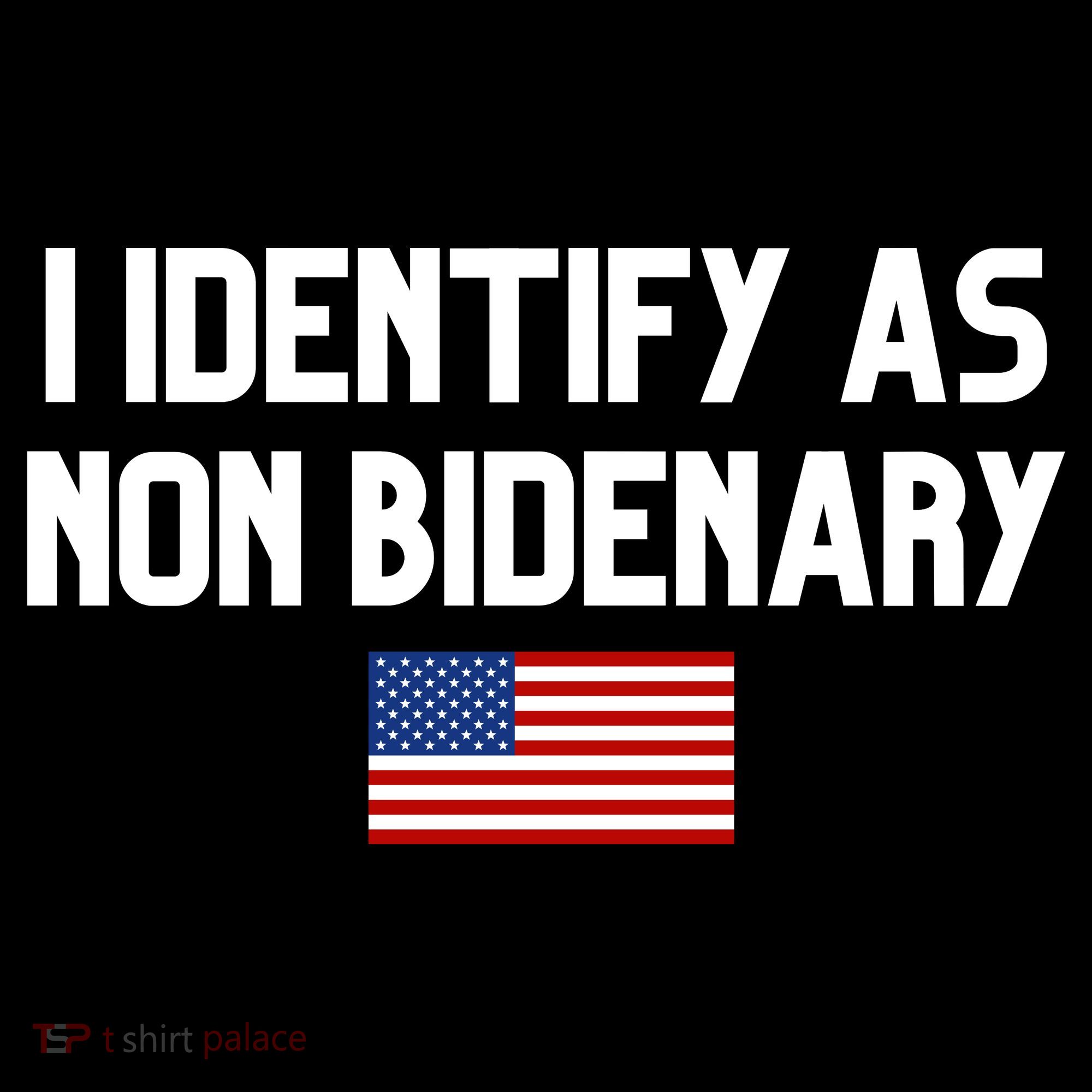 I Identify As Non Bidenary Bucket Hat