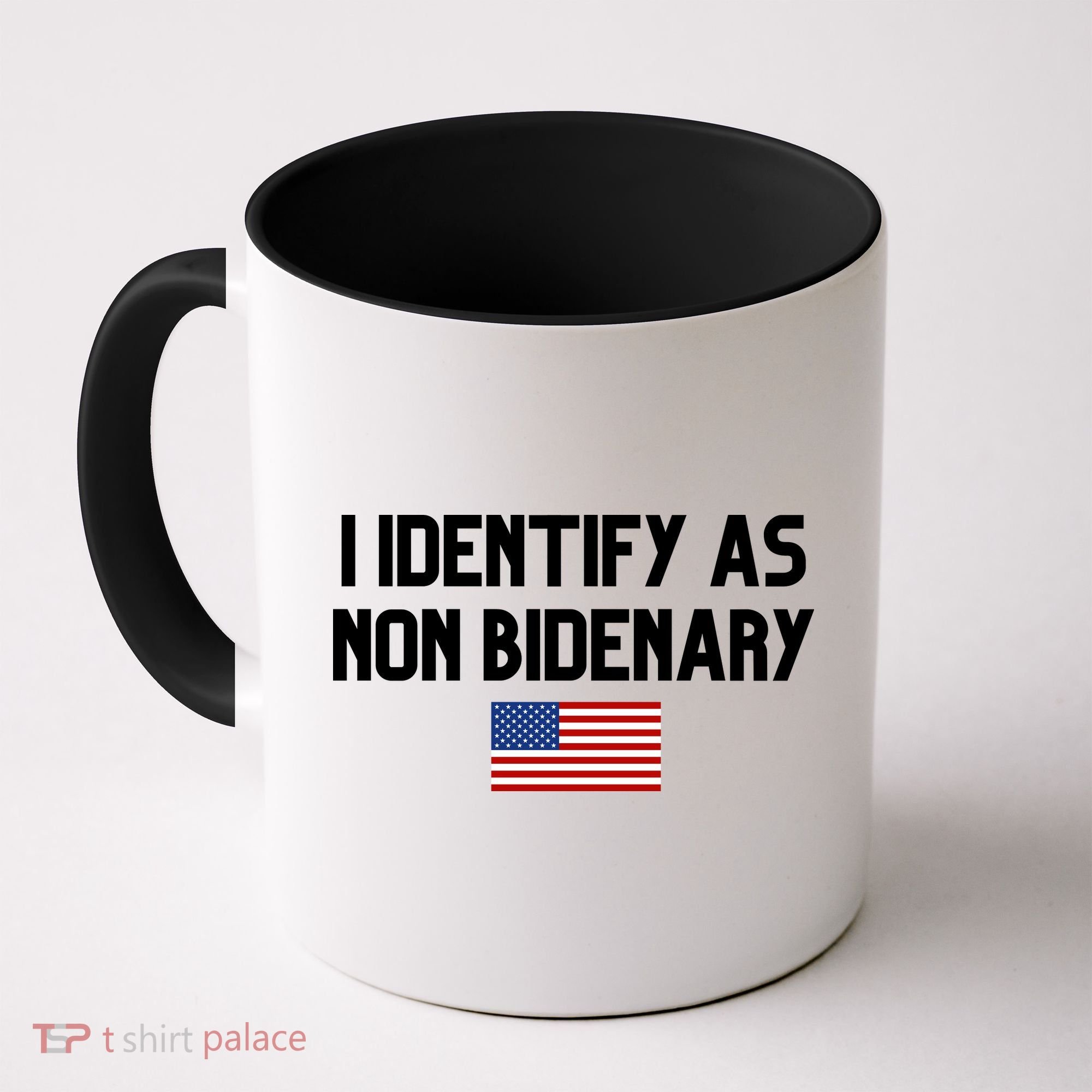 I Identify As Non Bidenary Coffee Mug
