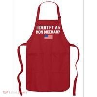 I Identify As Non Bidenary Apron thumb 0