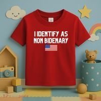 I Identify As Non Bidenary Toddler T-Shirt thumb 3