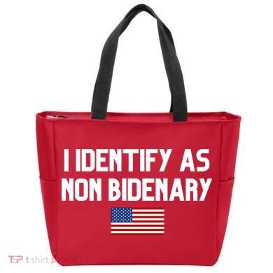 I Identify As Non Bidenary Tote Bag