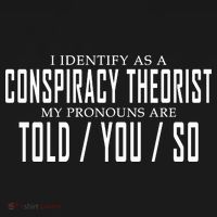 I Identify As A Conspiracy Theorist Backpack thumb 2