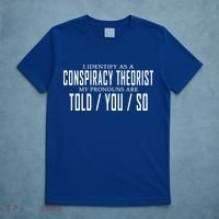 I Identify As A Conspiracy Theorist T-Shirt thumb 5