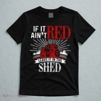 If It Ain't Red Leave It In The Shed Funny Farming Gift T-Shirt thumb 5