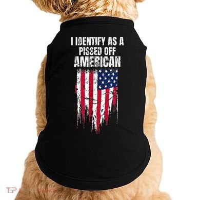 I Identify As A Pissed Off American Doggie Tank