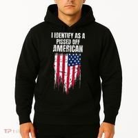 I Identify As A Pissed Off American Hoodie thumb 2