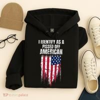 I Identify As A Pissed Off American Hoodie thumb 4