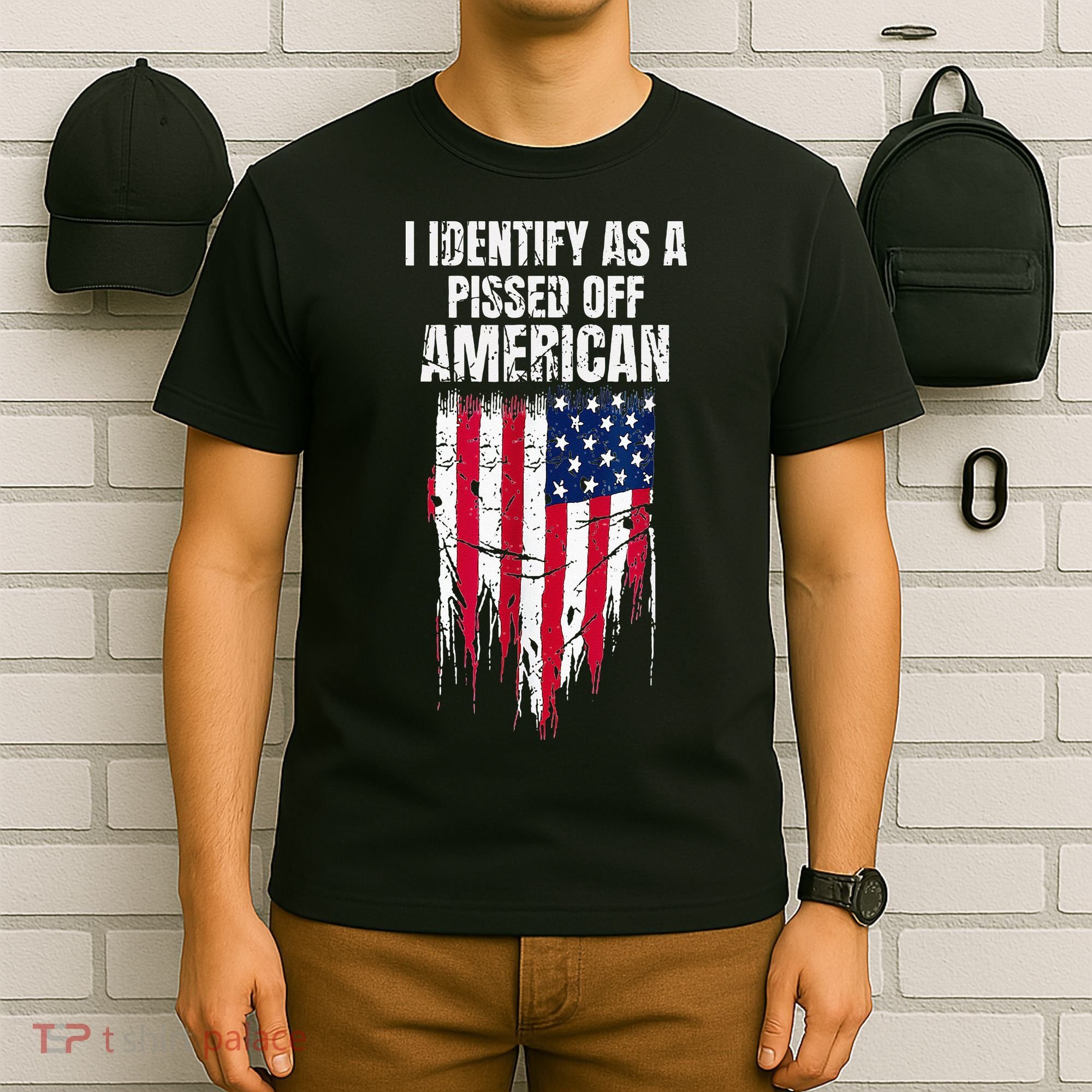 I Identify As A Pissed Off American T-Shirt